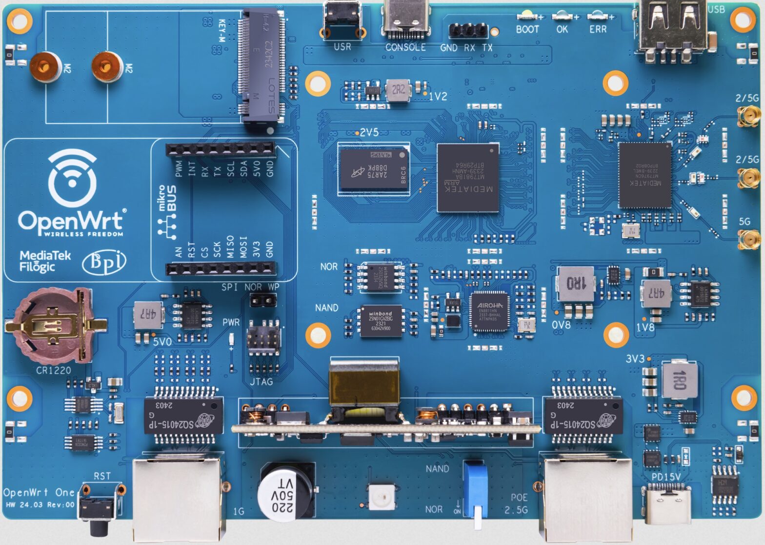 OpenWrt One 路由器（MT7981，主线op）超频bl2编译教程